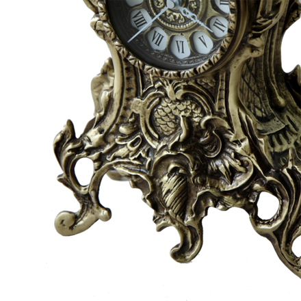 Bello De Bronze Каминные часы с канделябрами "Дон Луиш", "антик"