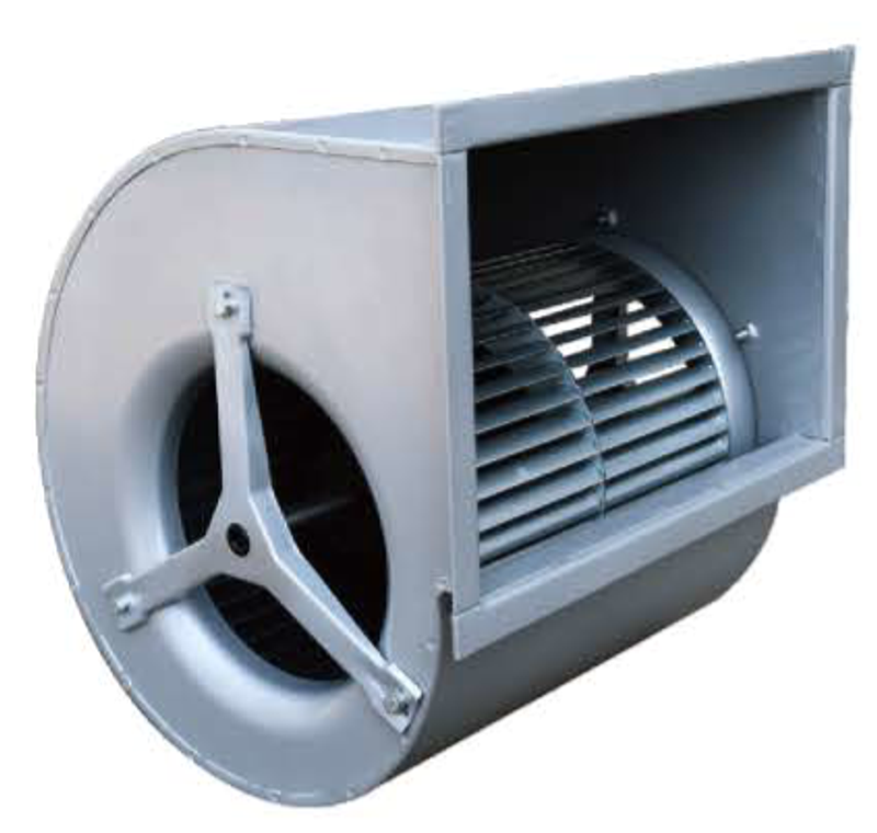 Вентилятор DYF6D-355-QS1a 1,8 кВт с вперед загнутыми лопатками AC