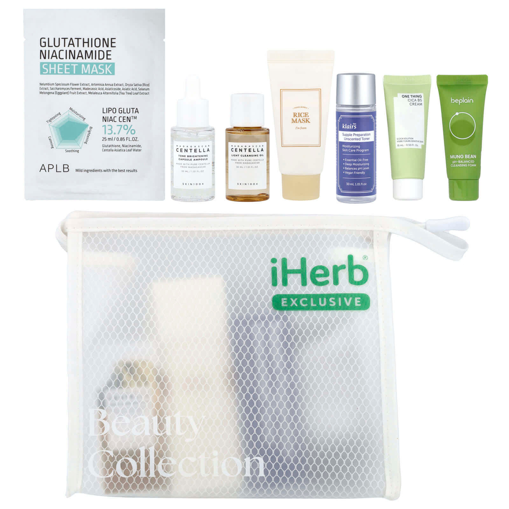 iHerb Exclusive, коллекция корейской косметики, набор из 8 продуктов
