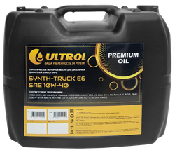 Cинтетическое моторное масло ULTROL SYNTH-TRUCK E6 10W-40