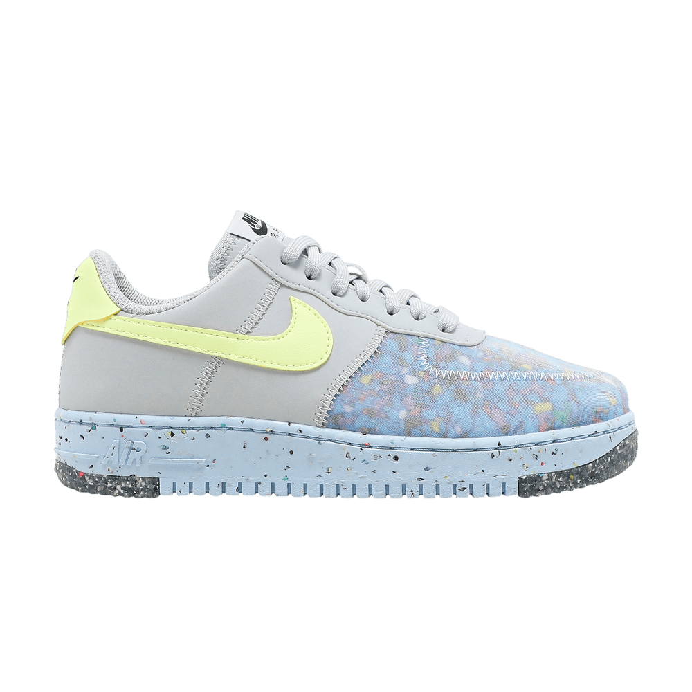 Кроссовки Nike Air Force 1 Crater "Platinum" Pu (Женская размерная сетка)