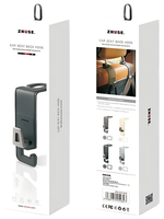 Car hook / Крючок-держатель для спинки автомобильного сиденья ZS-CA-005