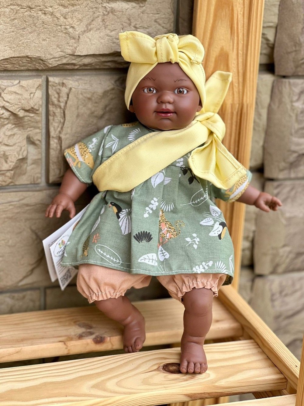 Кукла Nines 26см Coco мягконабивная в пакете (N2154A5)