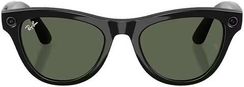Умные очки RayBan Meta Skyler Gen2 RW4014 Shiny Black/G-15 Green L