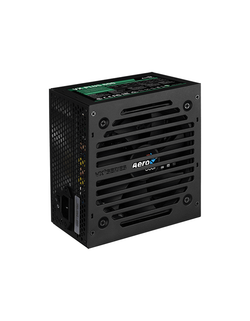 Aerocool 600W Retail VX PLUS 600 ATX v2.3 Haswell, fan 12cm, 500mm cable, power cord, 20+4P, 4+4P, PCIe 6+2P x2, PATA x3, SATA x4, FDD