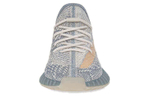 Adidas originals Yeezy Boost 350 V2 gray and blue "israfil" fabric non-slip wear-resistant low-cut sports casual shoes for men and women the same gray and blue