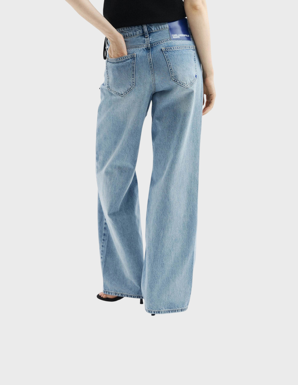 Джинсы KARL LAGERFELD JEANS Mr Relaxed Denim