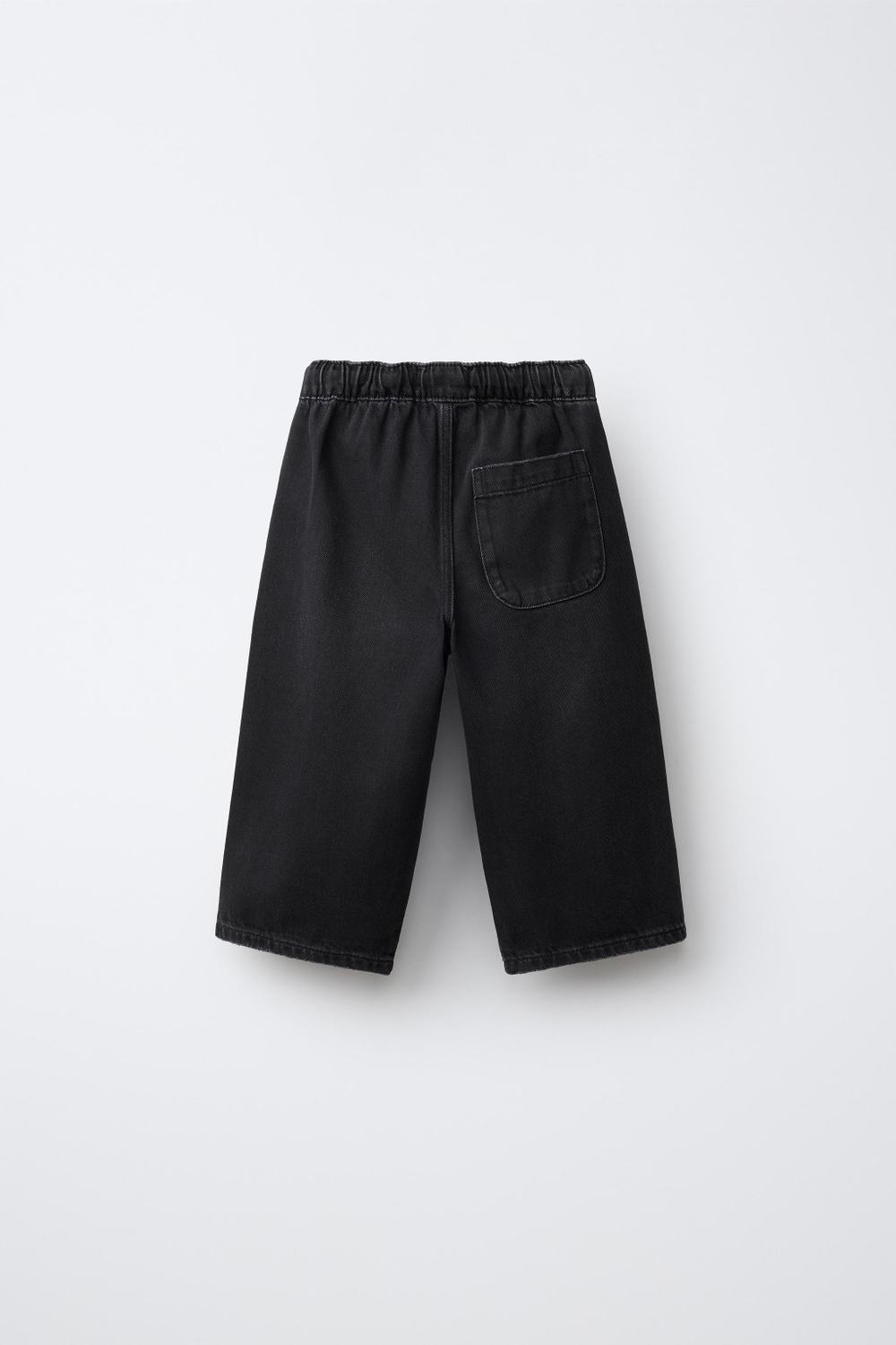 ZARA ДЖИНСЫ WAIST LOOSE, ЧЕРНЫЙ