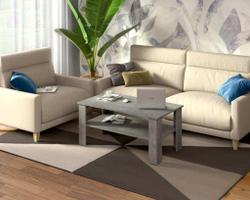 Стол журнальный СЖ-5 ателье светлое