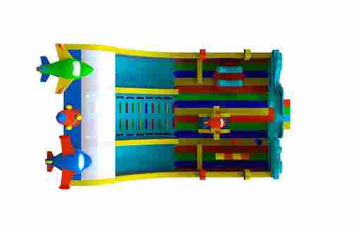 Коммерческий надувной батут горка «Крутые виражи» 13х8х8,3 м.