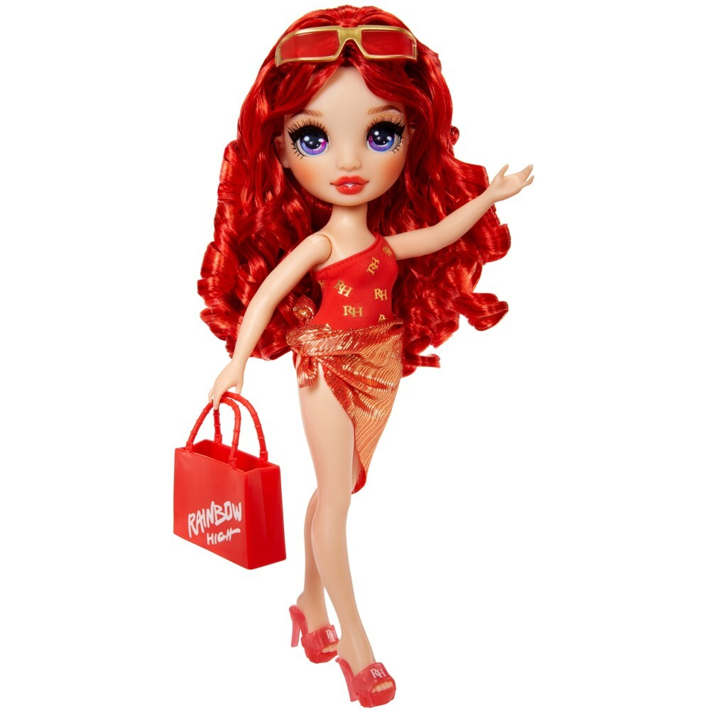 Rainbow High - Модная кукла Руби Андерсон (красная) Swim & Style 507277 / артикул   120377 507277  / GTIN 035051507277