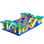 Надувная полоса препятствий "Супер - джунгли"