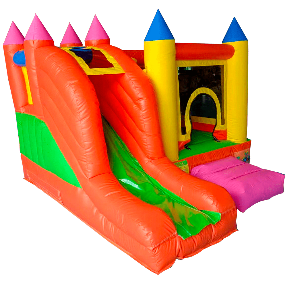 Коммерческий батут "Замок маленького волшебника" 2,8*2,8*2,1 м