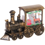 Сувенир с подсветкой «Волшебный паровозик» 8*5*14 см, Бронза (работает от батареек LR44*3)