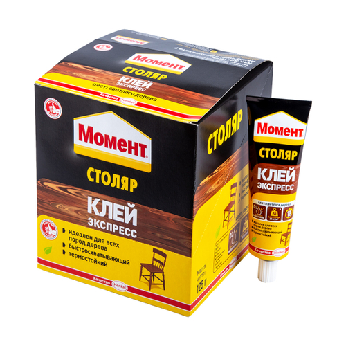 ХЕНКЕЛЬ Момент Столяр клей-экспресс туба (125г) в шоу-боксе (9) 1251724---
