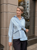 Рубашка оверсайз с ремнем