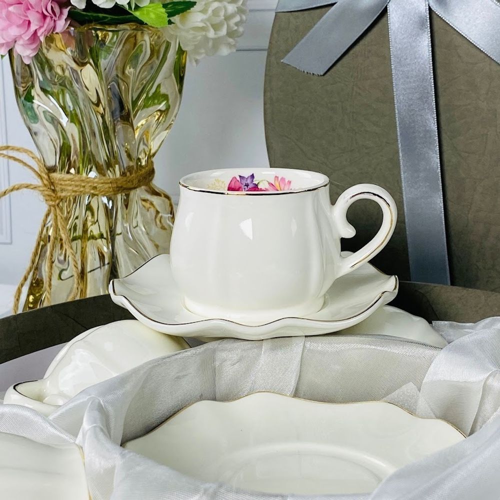 Lenardi 181-191 Кофейный набор 12пр.100мл в под.уп.(х12)Фарфор