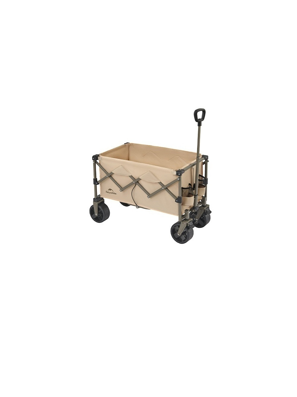 Тележка туристическая Naturehike Light 88х46х93 см, 100 л, коричневая