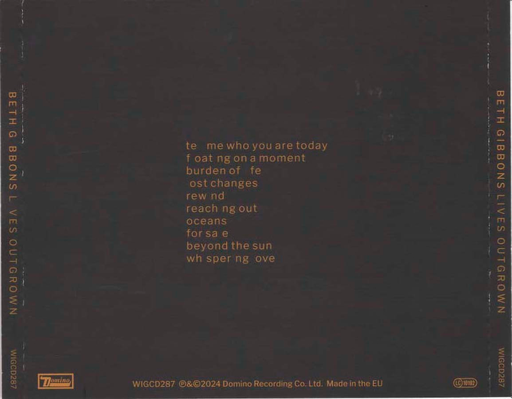 Beth Gibbons / Lives Outgrown (CD)