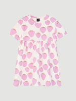 Платье оверсайз с коротким рукавом Mjölk Strawberry