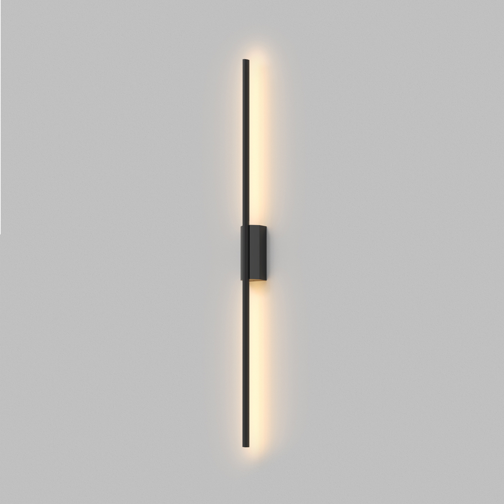 Светильник настенный TRIXRAY, 6.5Вт, 780?мм, 3000К, алюминий, черный