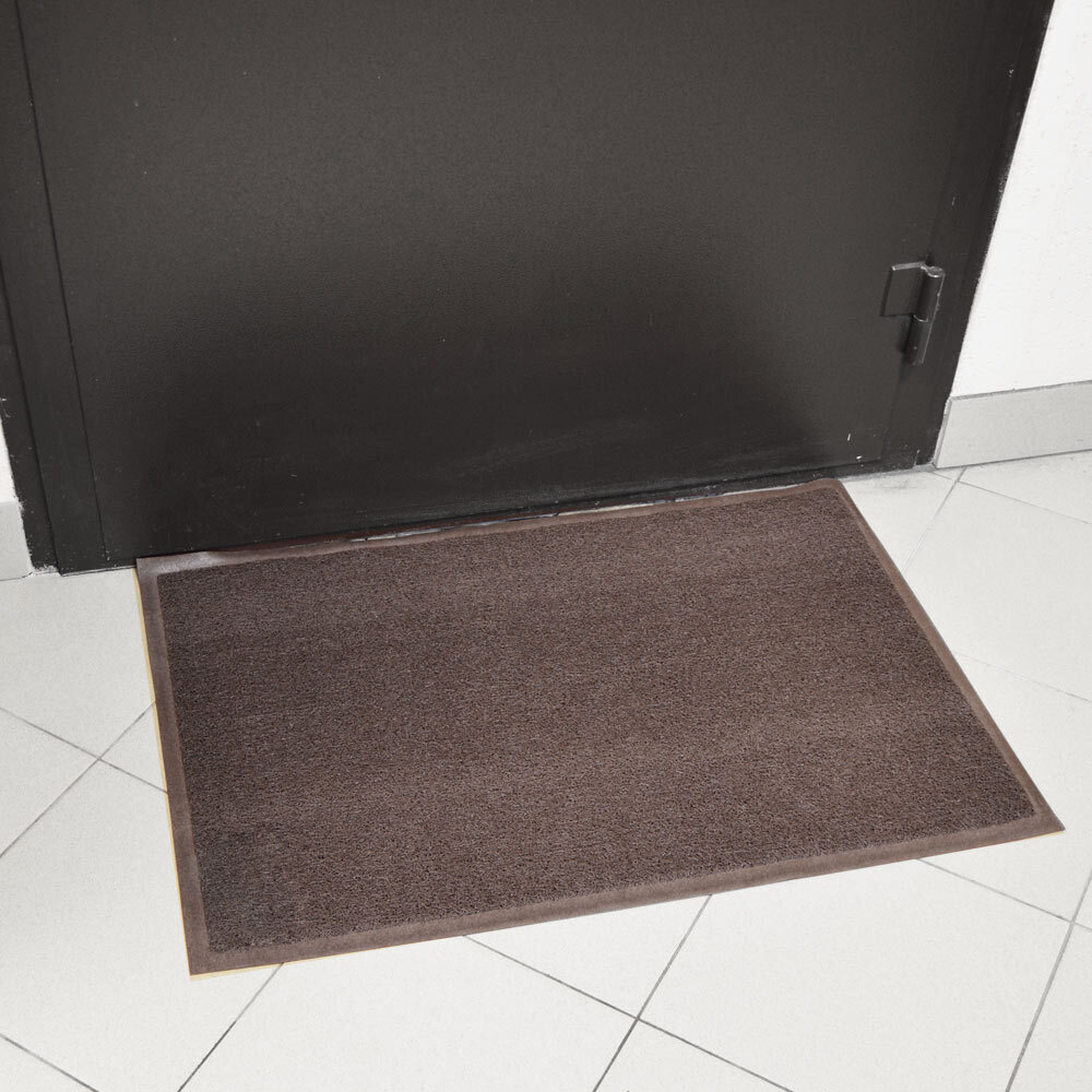 Коврик 60*90см придверный Spaghetti, коричневый