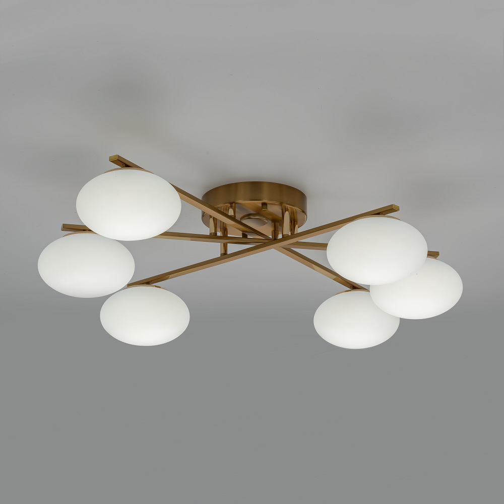 Citilux ATMAN SMART CL226A163 LED RGB Умная люстра Бронза