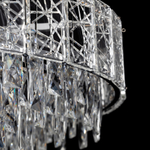 Citilux SAGRADA CL317281 Люстра хрустальная подвесная Хром