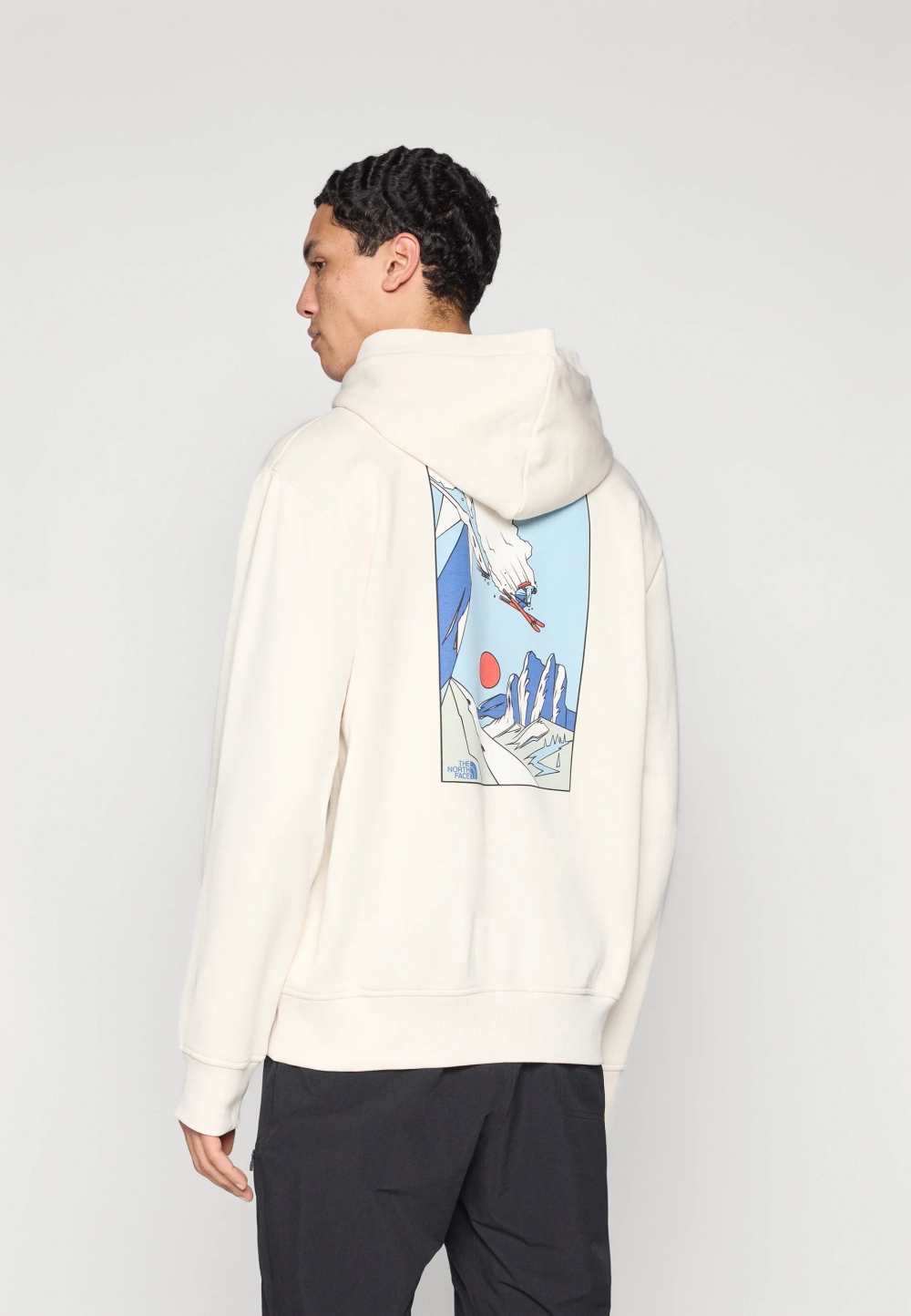 Худи The North Face MOUNTAIN CELEBRATION RELAXED UNISEX - white dune