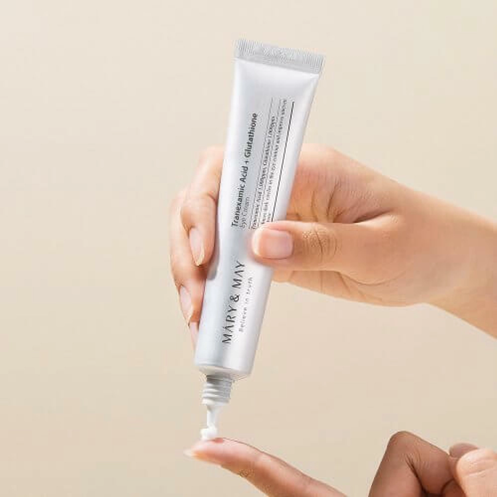 Крем для глаз Mary & May Tranexamic Acid + Glutathion Eye Cream 30 мл