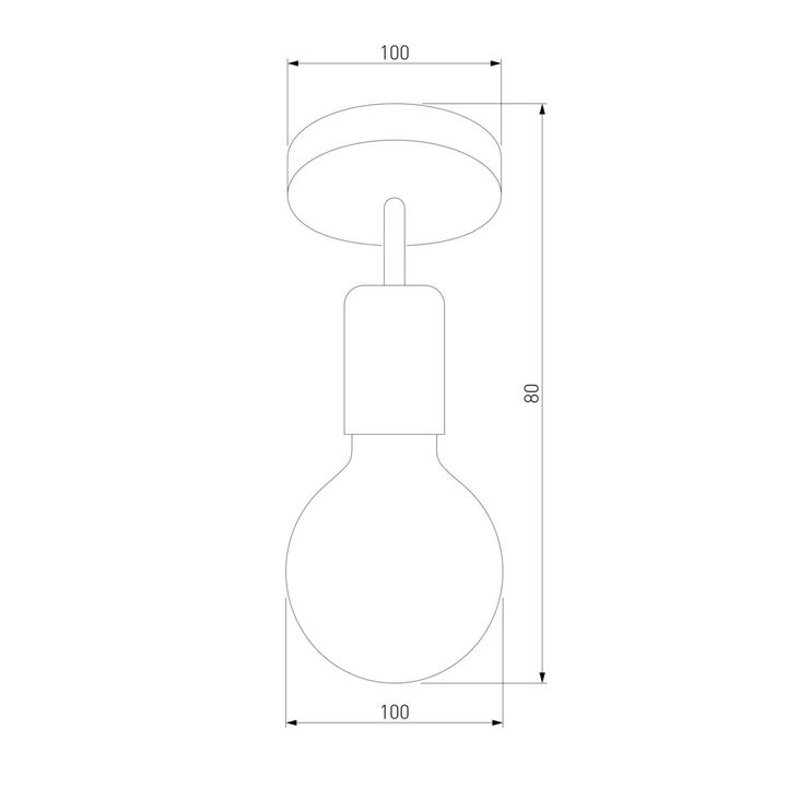 Потолочный светильник TK Lighting 1901 Retro