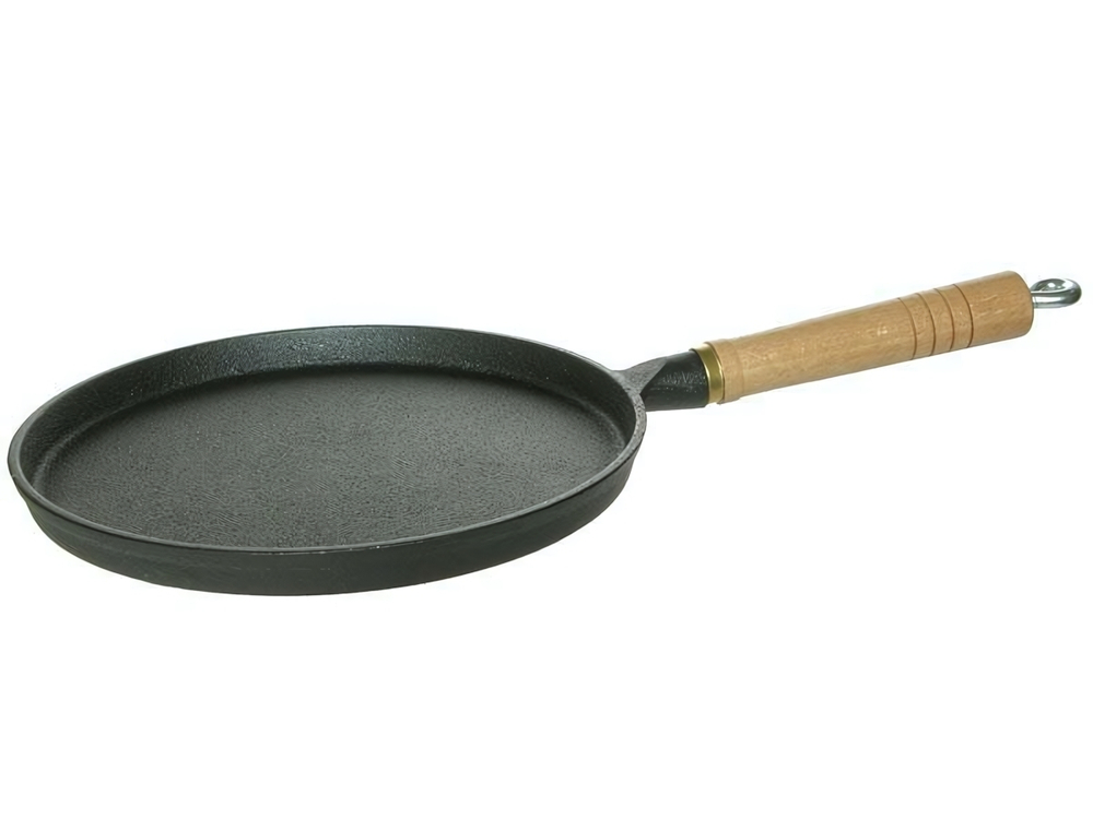 Блинница 22см чугунная, тм MYRON COOK
