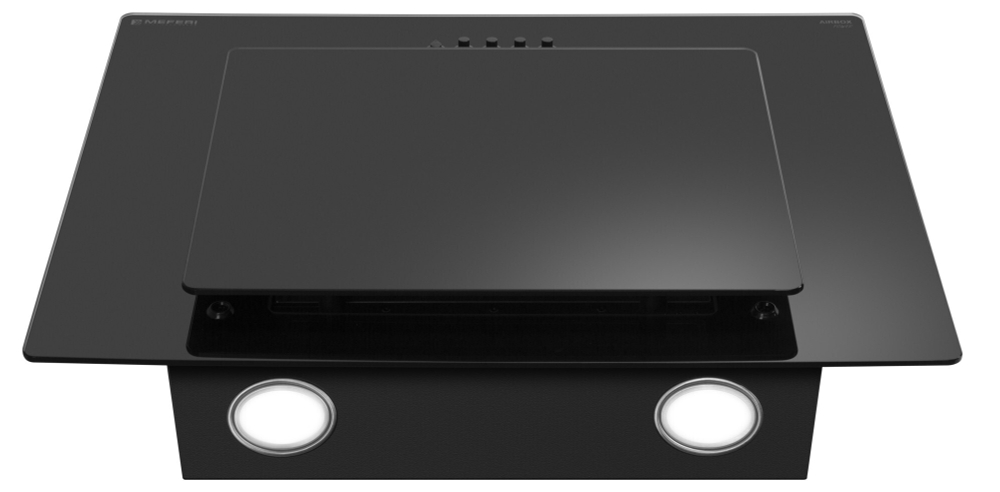 Наклонная пристенная вытяжка Meferi AIRBOX60BK POWER фото 7