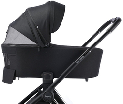 Детская коляска Peppy Toscana 3 в 1 с автокреслом Verona Black Black черный