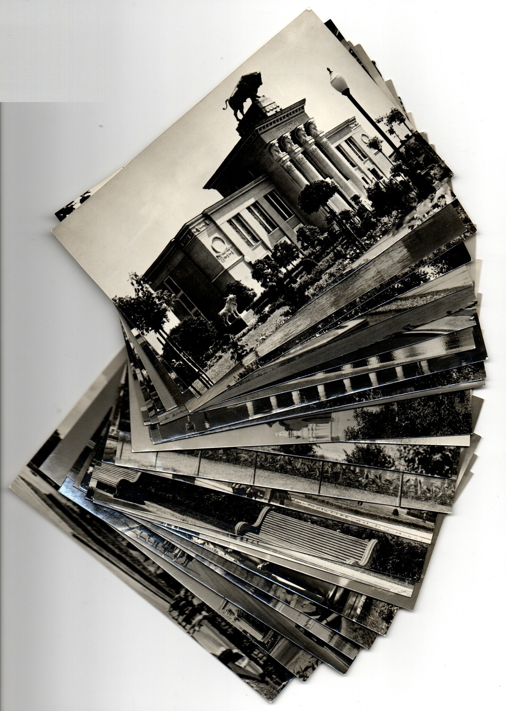 Набор фотооткрыток ВСХВ Москва 1954 г. 26 шт. Состояние новое UNC