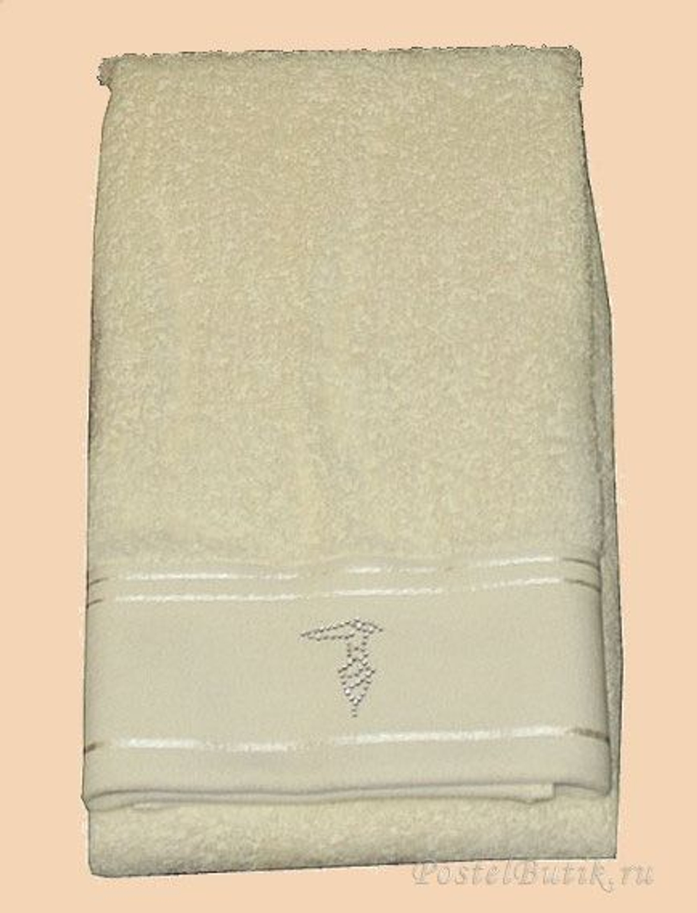 Набор полотенец 5 шт Trussardi Luxor кремовый