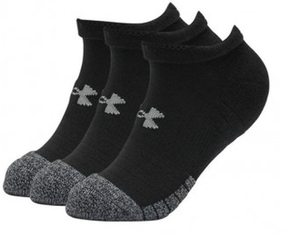 Теннисные носки Under Armour HeatGear No Show 3P - черный