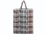 Сумка хозяйственная на молнии Клетка 40*35*15см