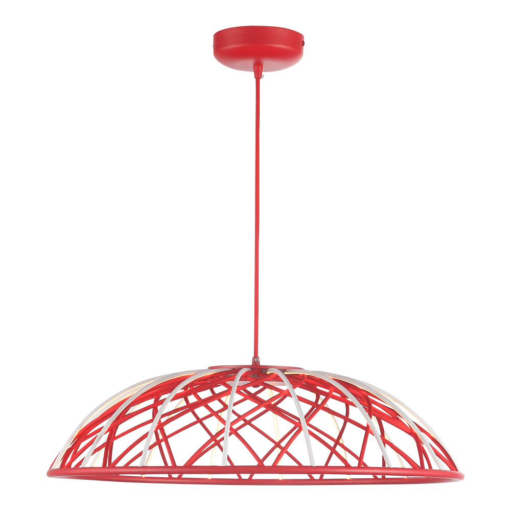 SL6016.603.01 Светильник подвесной ST-Luce Красный/Красный LED 1*20W 3000K