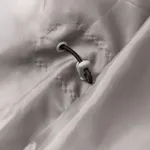 Пуховик Ymkashix Star светло-серый