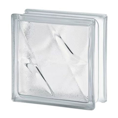 Стеклоблок бесцветный Стелла Vitrablok 19х19х8