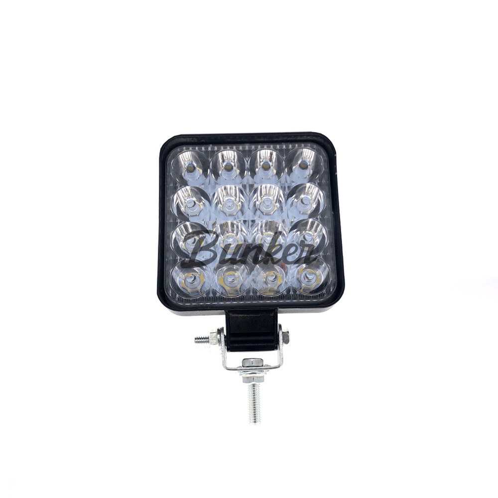 Светодиодная фара 48W Mini, STROB (шт.)