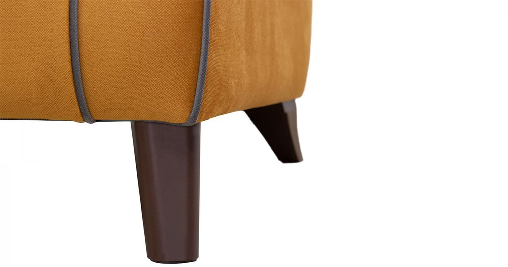 Кресло Френсис велюр золотистый желтый