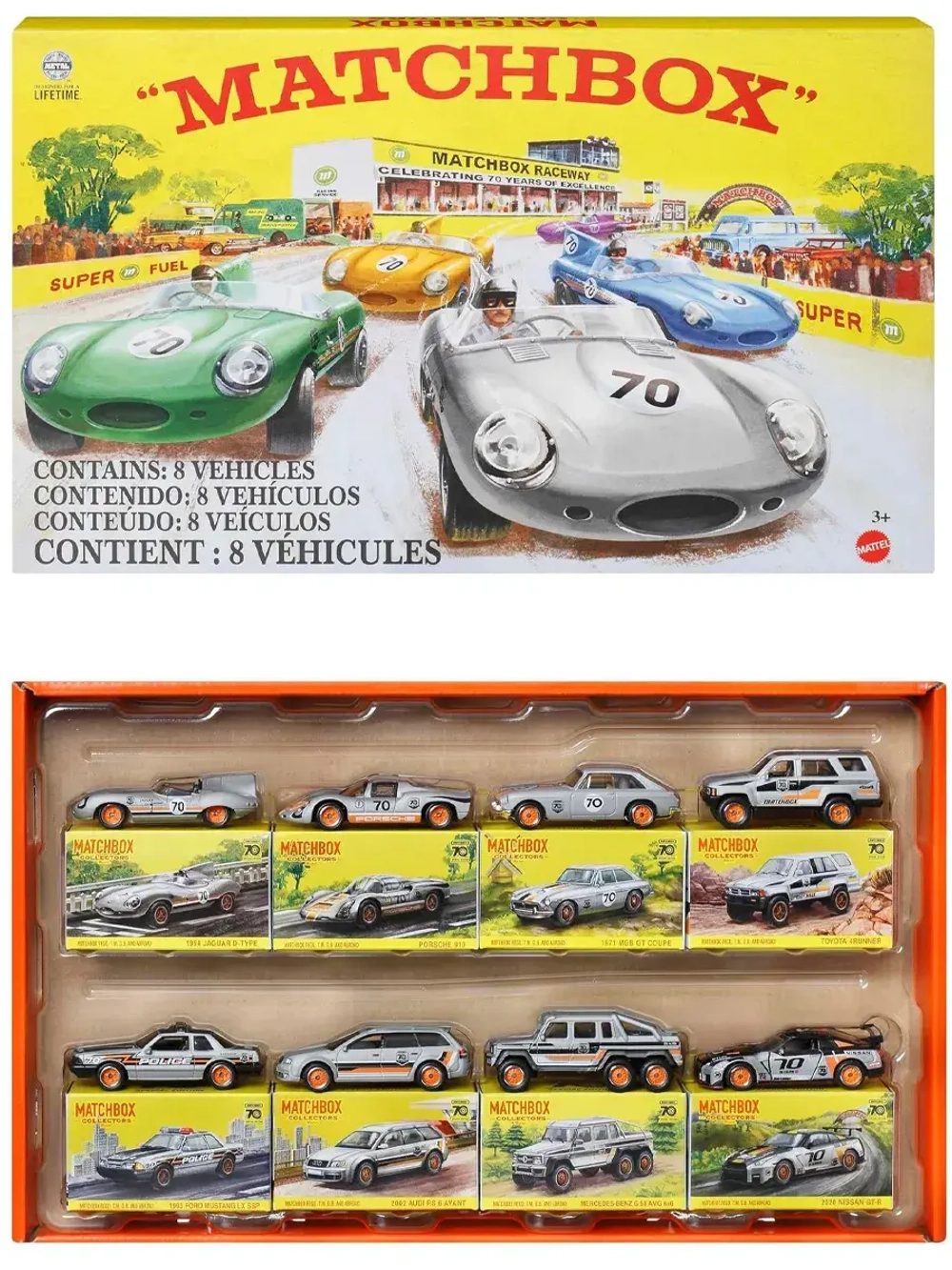 Набор коллекционных машинок Matchbox HPC03