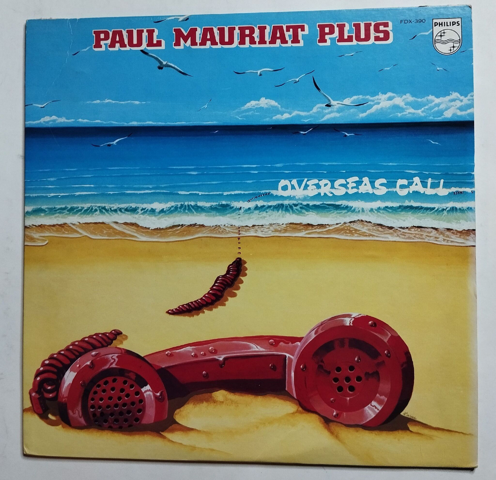 Винтажная виниловая пластинка LP Поль Мориа Paul Mauriat Plus Overseas Call (Japan 1978)