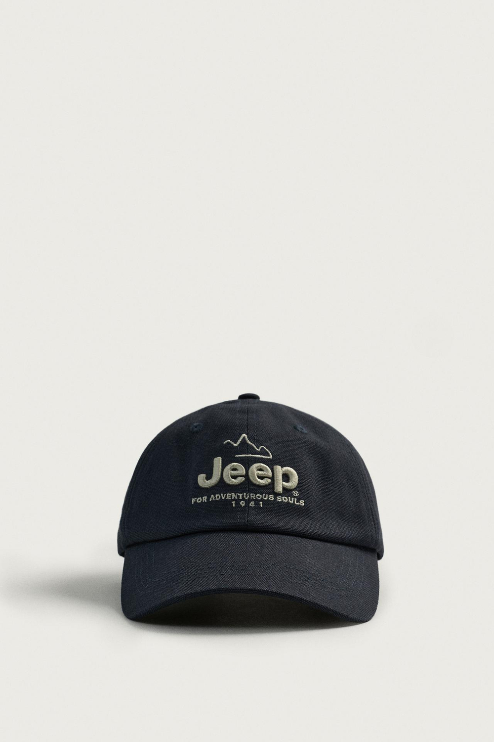 ZARA КЕПКА С ВЫШИВКОЙ JEEP®, МОРСКОЙ СИНИЙ