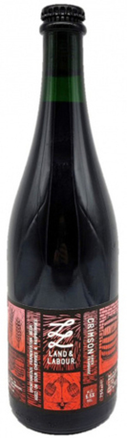 Пиво Лэнд & Лэйбор Кримсон / Land & Labour Crimson 0.75 - стекло