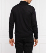 Хлопковый свитер Emporio Armani - темно-синий(8N1MUZ 1MJXZ)