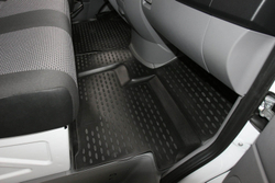 Коврики Standard, в салон MERCEDES Sprinter 2006-2013, 2 шт. (полиуретан, чёрные) Element.NLC.34.10.210