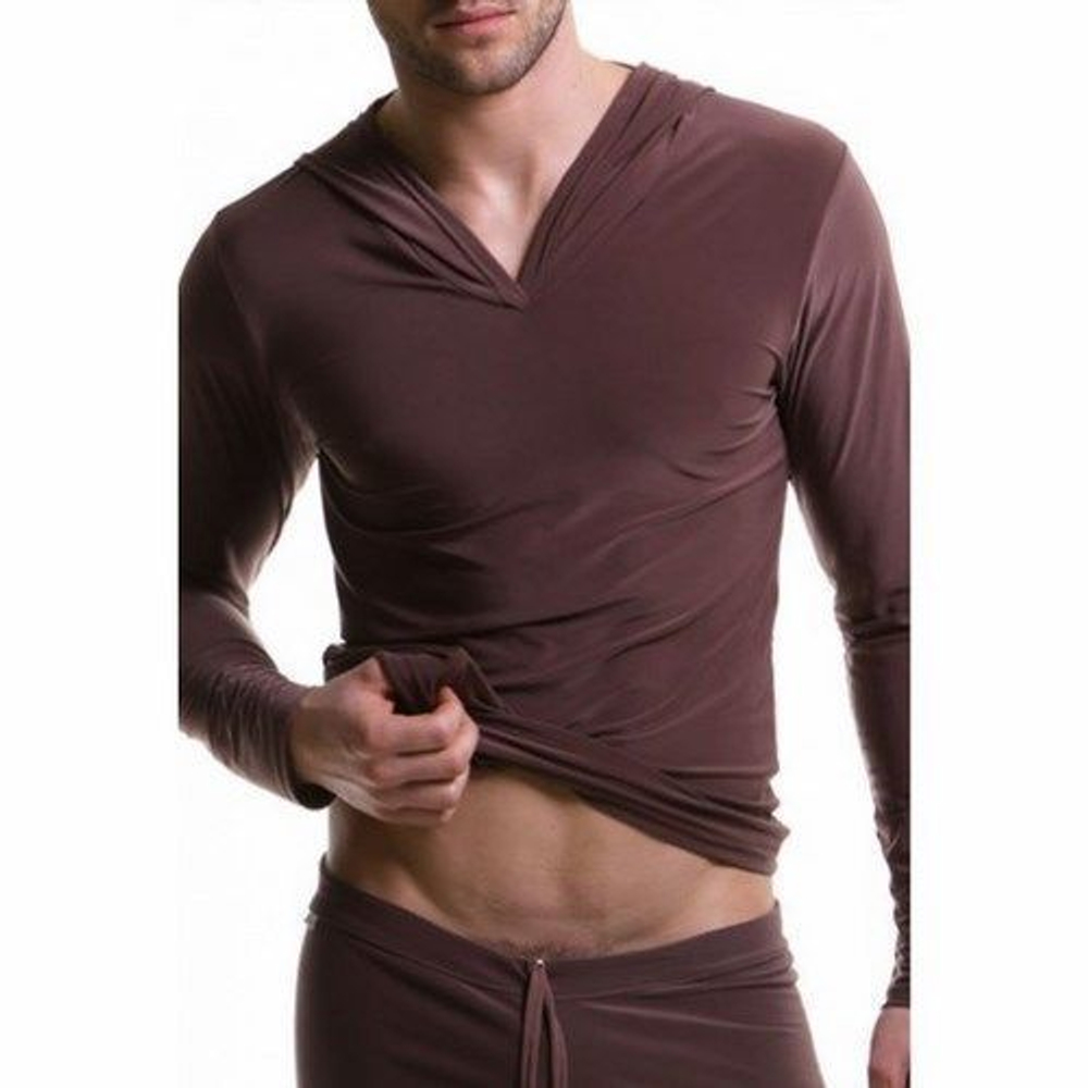 Мужская кофта коричневая N2N Dream Hoodie Brown
